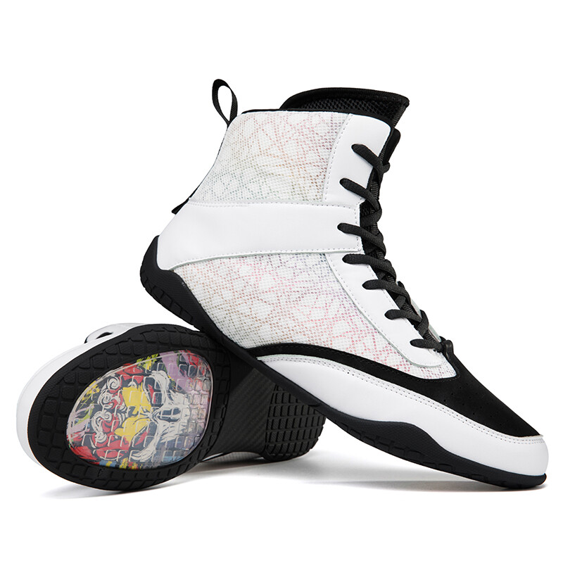 Boxing Shoes High Top Wrestling Sneakers Men Waterproof Outdoor Walking Boots