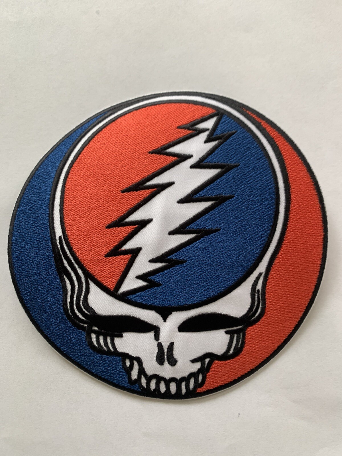 Grateful Dead Patch -  Stealie Patch  5 Inch Patch Dead Head Patch Dead Patches
