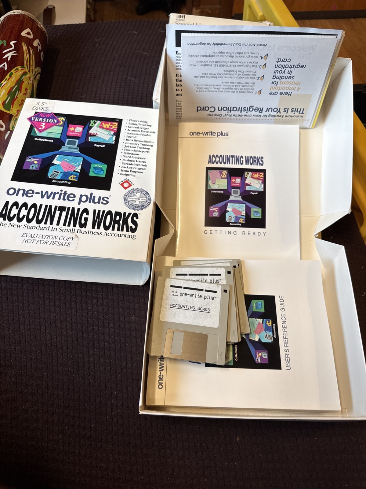 One-Write Plus Accounting Works Version 3 Vintage Computing