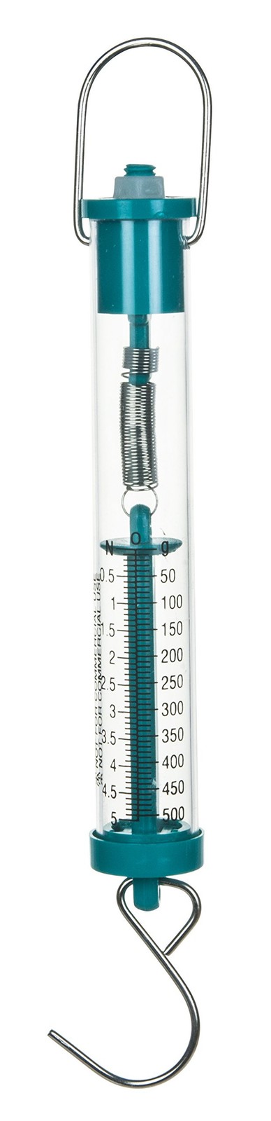 Eisco Labs - Acrylic Tubular Spring Scale (Dynamometer) 5N/500g Capacity - Sp...