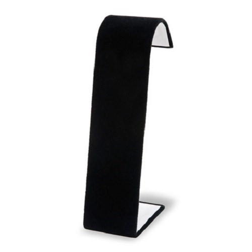 1 Black Velvet Jewelry 12pr Earring Display/ Stand/ Ramp approx.- 8in tall NEW