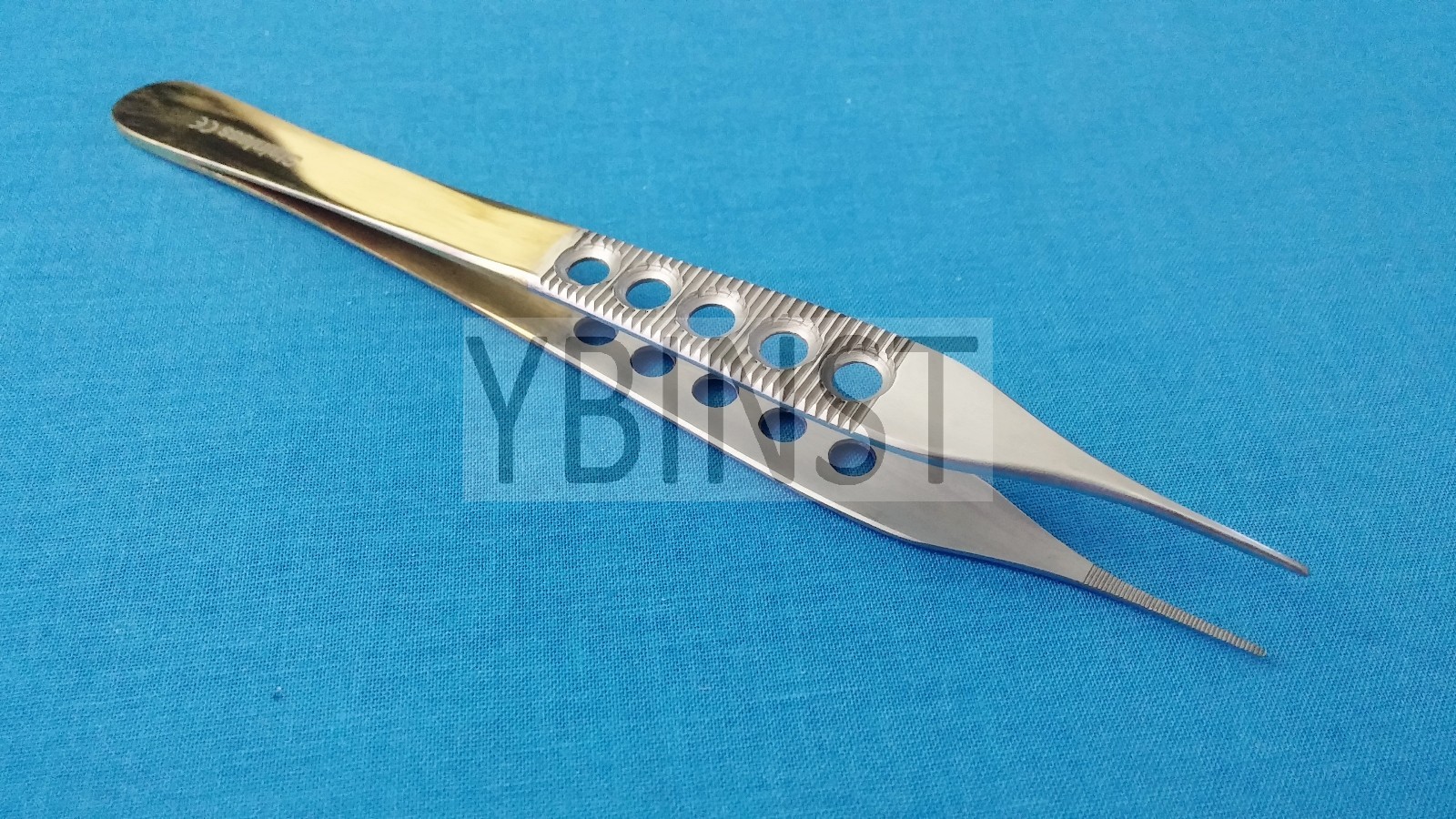 3 PCS ADSON DRESSING +BROWN+TISSUE PLASTIC SURGERY FORCEPS 6" GOLD HANDLE