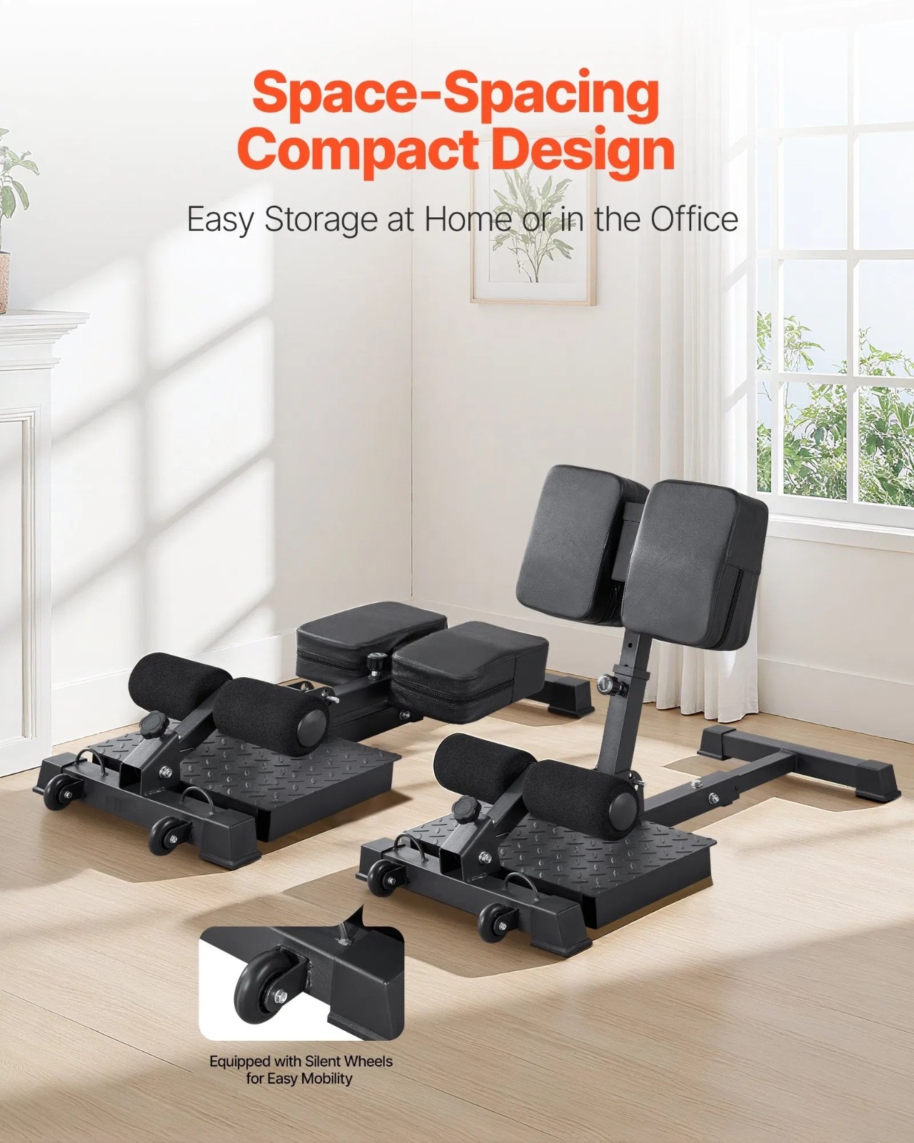 Sissy Squat Machine, Multi-Function Deep Sissy Squat Bench for Leg Muscle