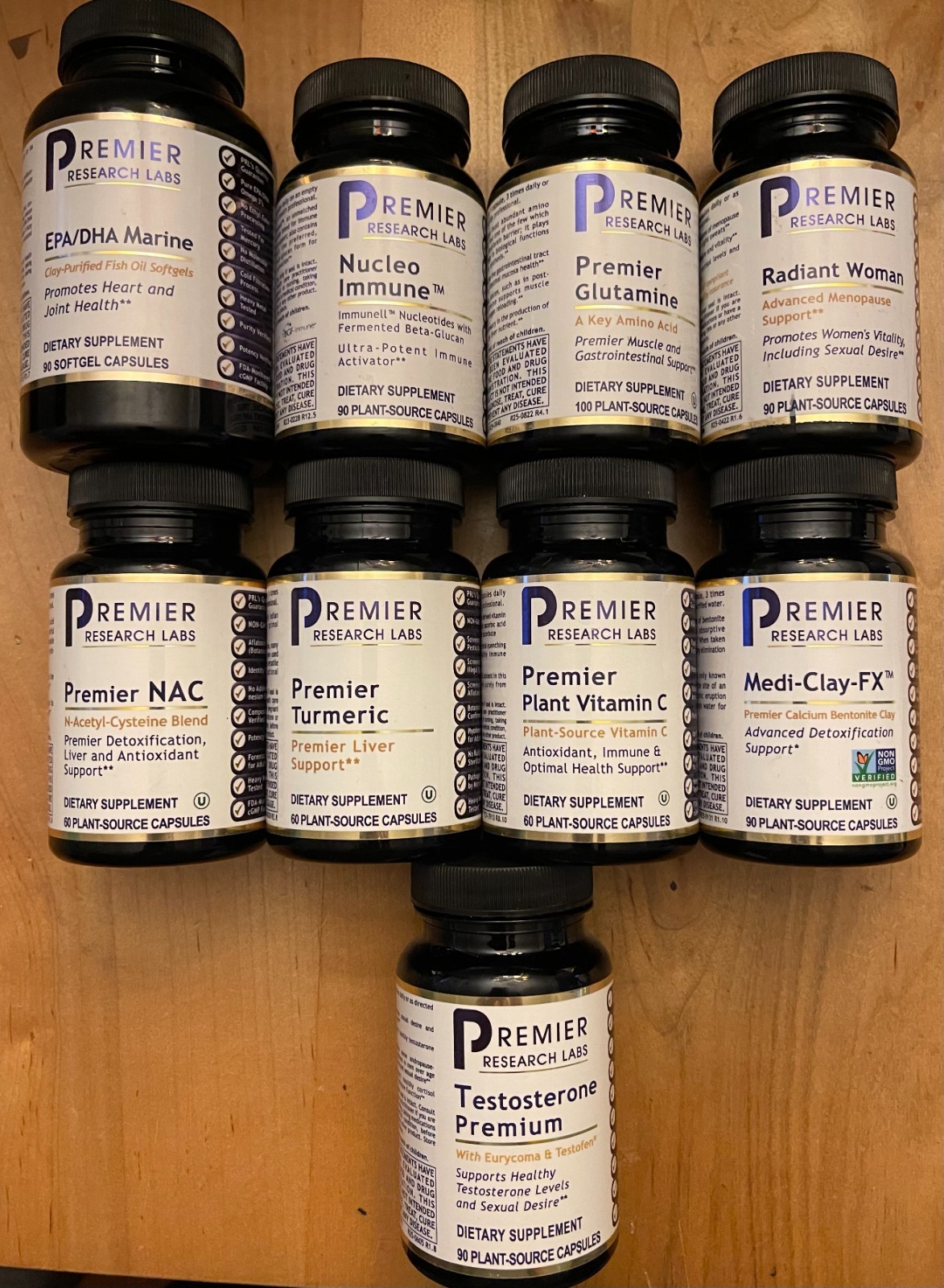 PREMIER RESEARCH LABS DIETARY SUPPLEMENTS, PICK YOUR VARIETY NEW SEALED FRESH
