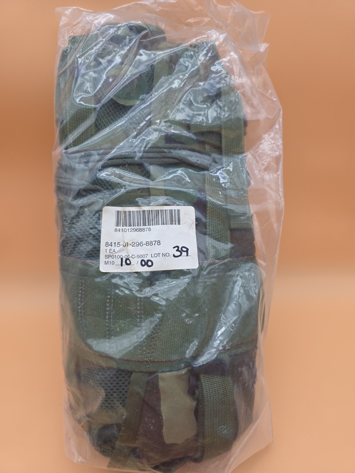 NEW USGI M81 WOODLAND CAMO ENHANCED LOAD BEARING VEST LBV NSN 8415-01-296-8878