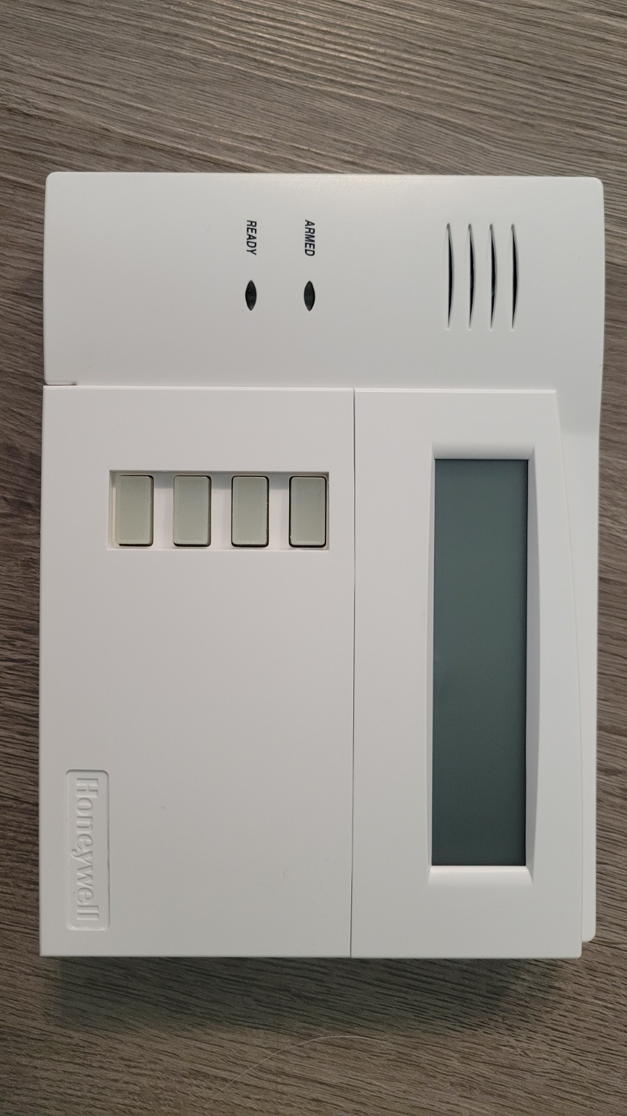 Honeywell 6160 Custom Alpha Alarm Security Control Panel & Keypad White