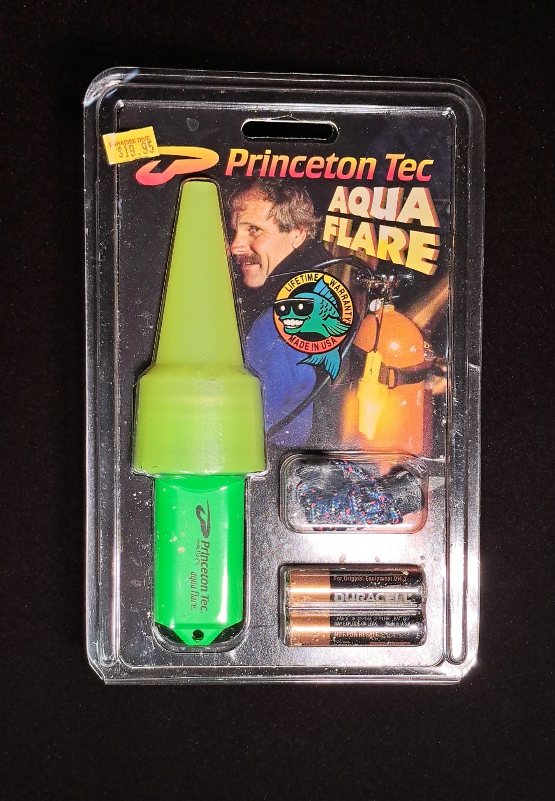 New Old Stock Princeton Tec Aqua Flare UNTESTED
