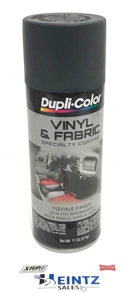 Duplicolor HVP111 Vinyl & Fabric Spray High Performance Charcoal Gray 11 oz. can