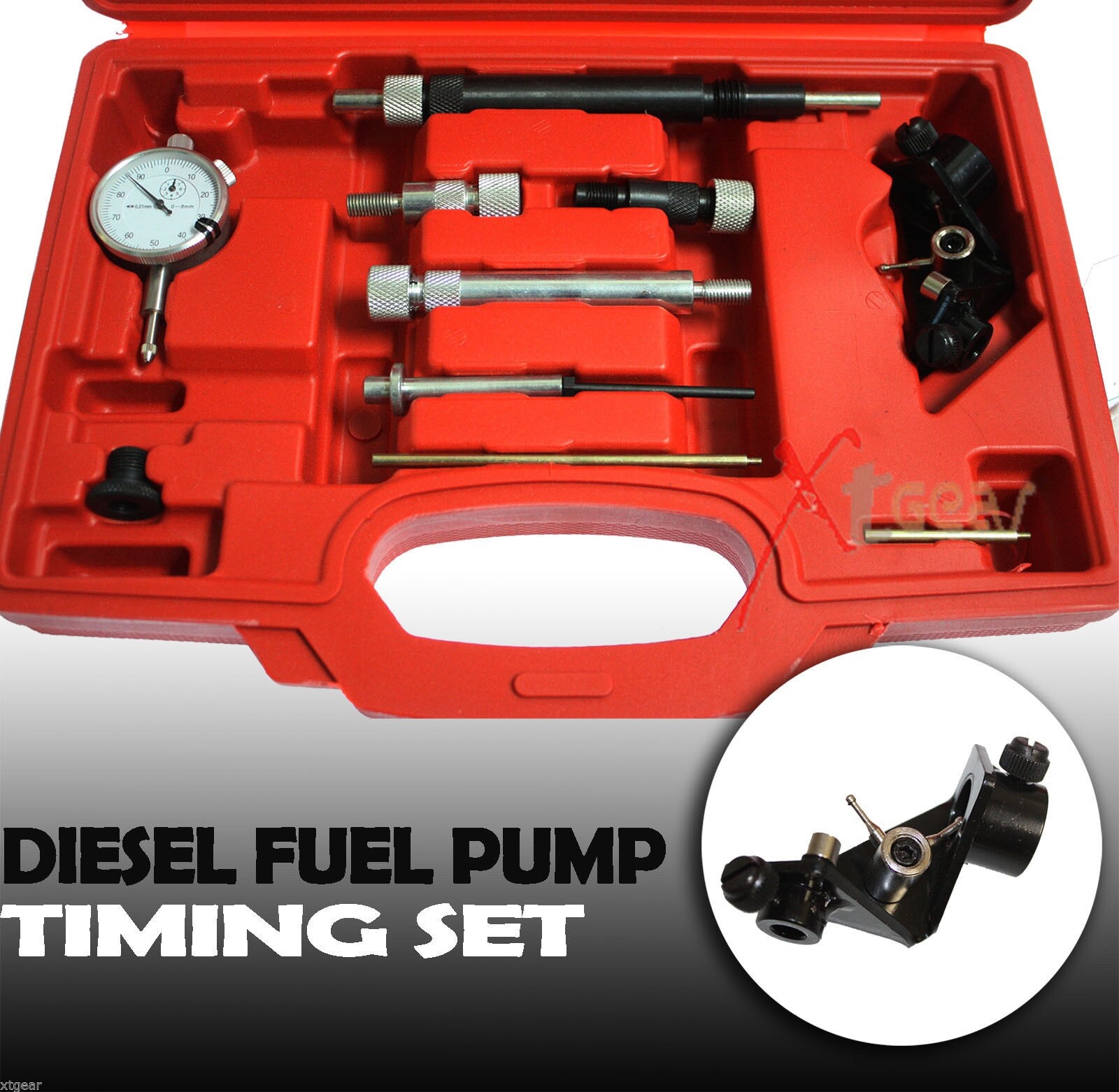 Diesel Fuel Injection Pump Timing Indicator Tool Set For Bosch EP/VE Rotary Dens