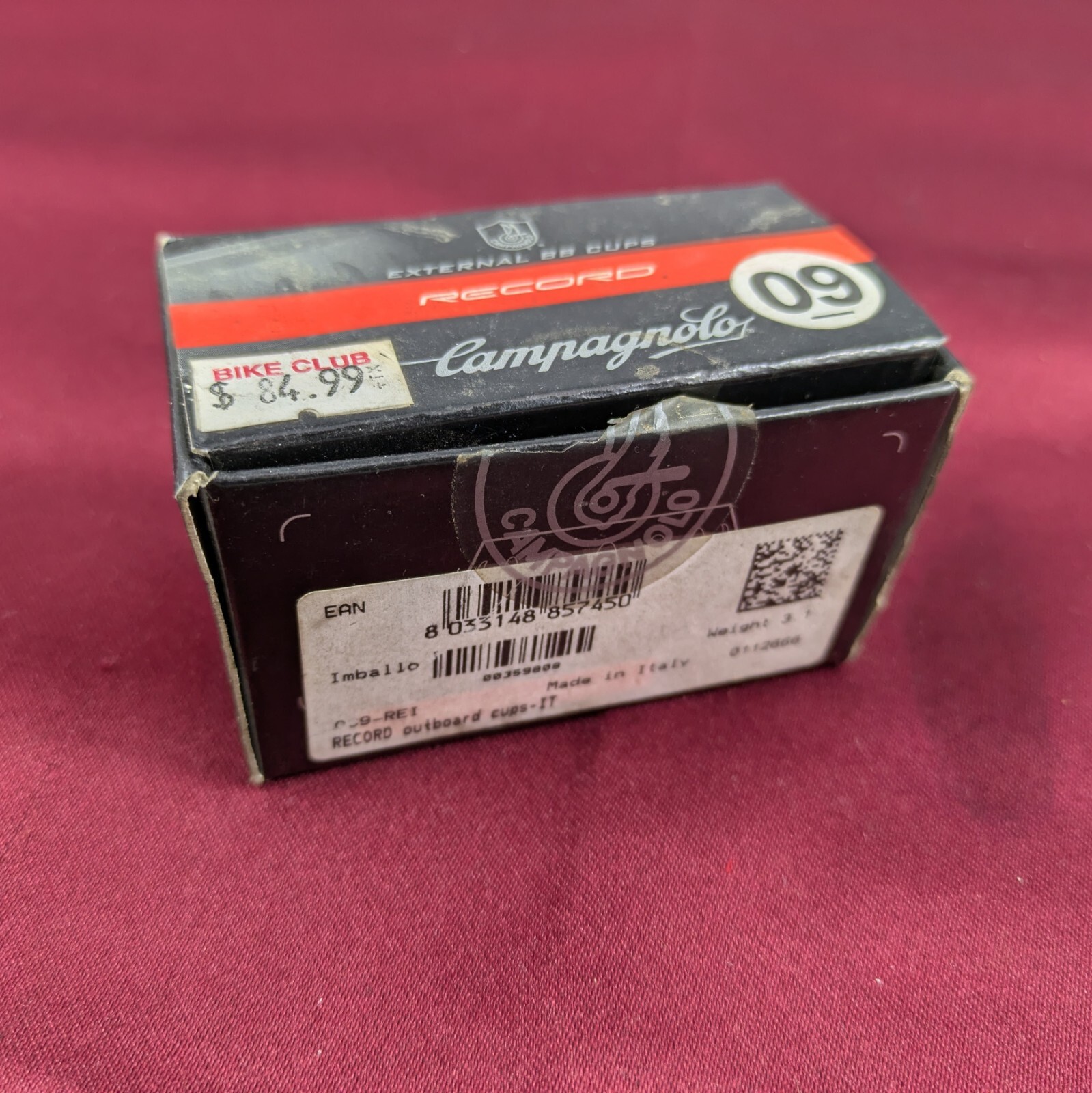 Campagnolo Record External Bottom Bracket Cups Italian Thread NEW BB44