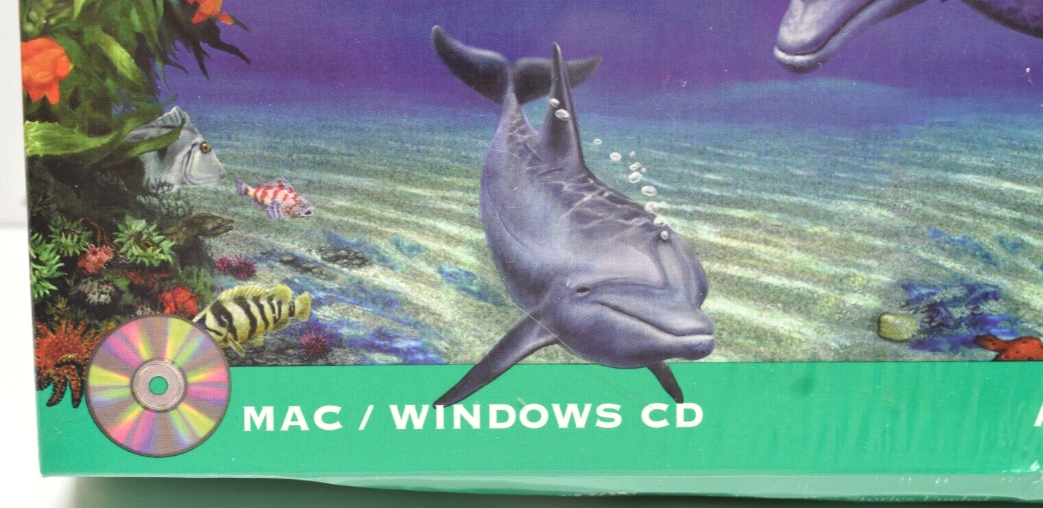 1995 Imagination Express Destination Ocean Windows Mac Edmark CD-ROM Homeschool
