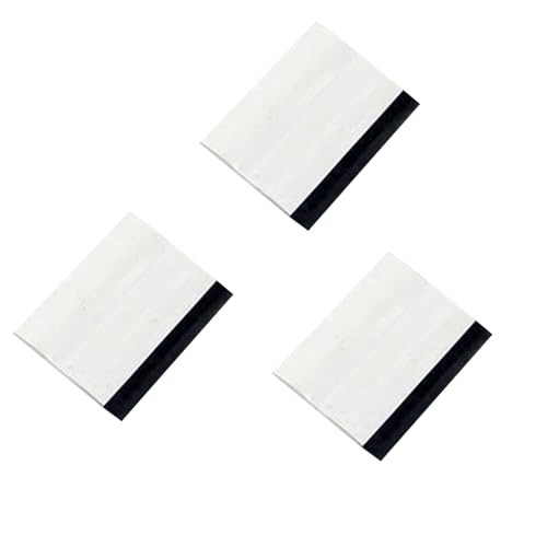 3 Pcs Small Squeegee 3 Inch Mini Rubber Block Squeegee for Car Windows