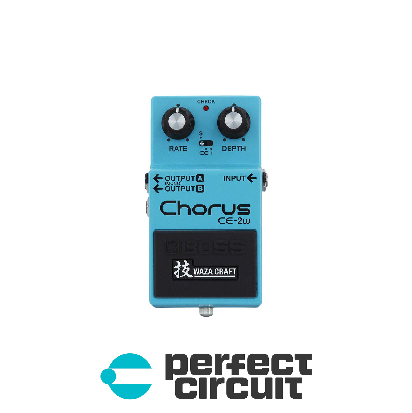 Boss CE-2W Chorus Waza Craft EFFECTS - NEW - PERFECT CIRCUIT