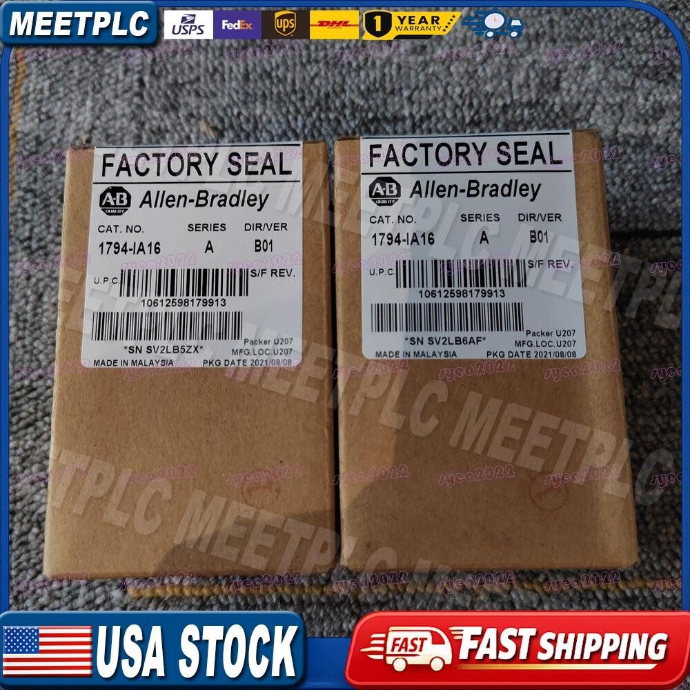 New Sealed AB 1794-IA16 Flex 16 Point Digital Input Module 1794-IA16 US USA
