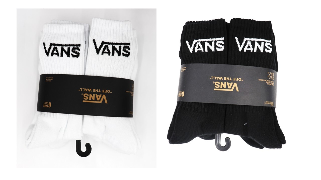 Vans "Off The Wall" 6 Pack Socks
