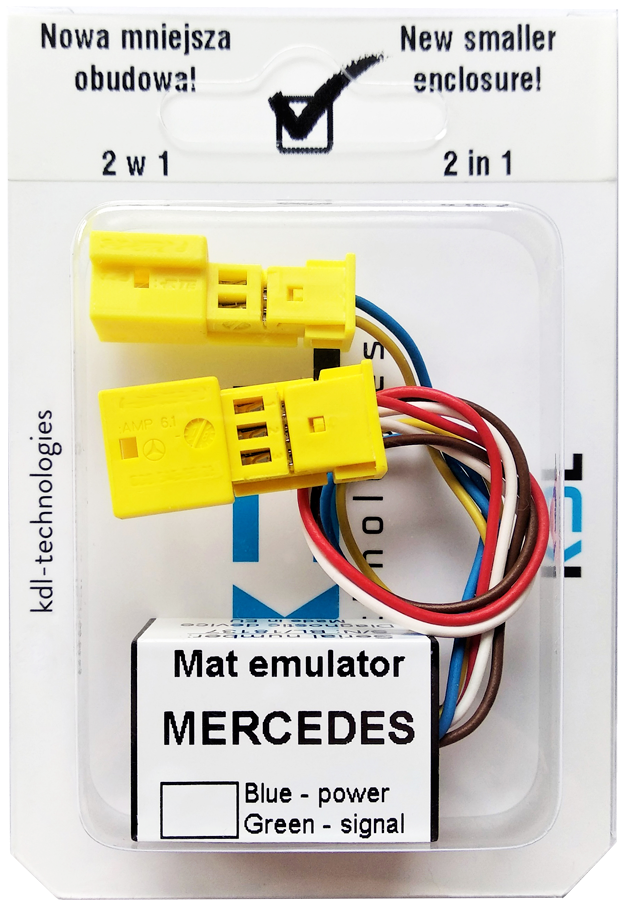 Passenger Seat occupancy sensor bypass MAT emulator C Class W203 2000-2003 CLK