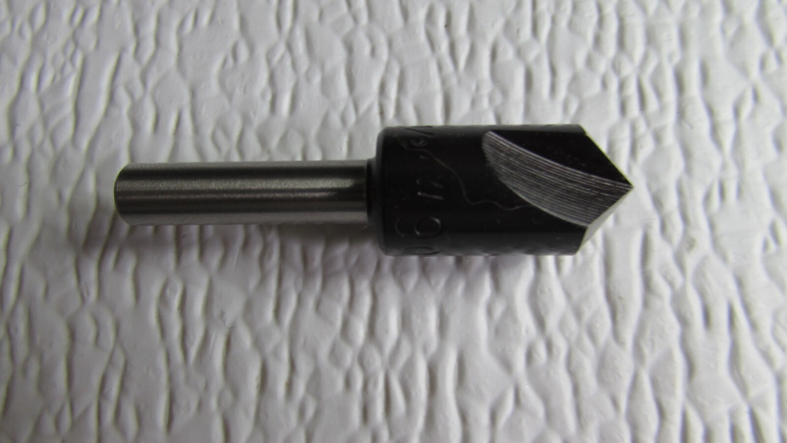 SINGLE-FLUTE 90 DEGREE COUNTERSINK--1/2" X 1/4" SHANK--U.S.A.