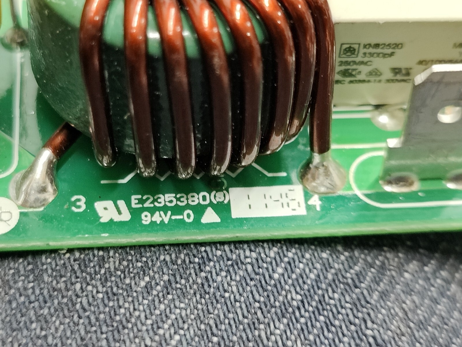 POWER SUPPLY E235380 (S) , 001-3000 Rev G