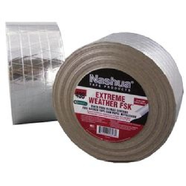 BERRY GLOBAL 1087658 INSULATION TAPE 72MM ALUMINUM -35�F TO 260�F 6 MIL