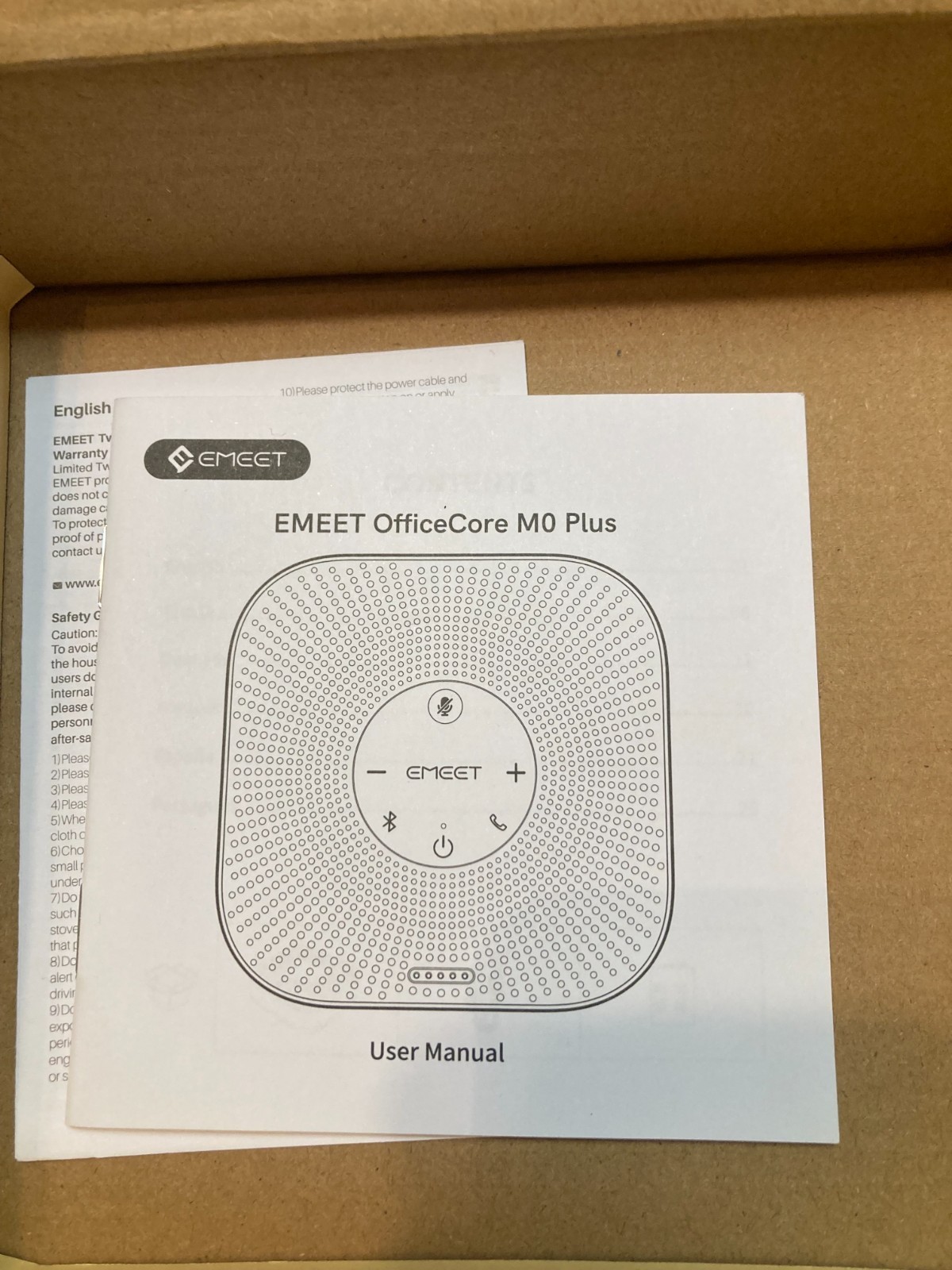 NEW Open Box EMEET Officecore M0 Plus Wireless Conference Speakerphone