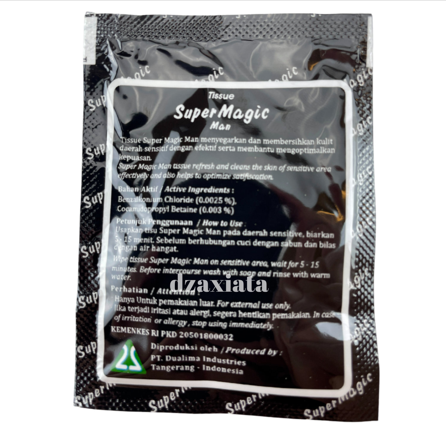 3 Boxes Tissue Super Magic Man Plus Antiseptic for Long Sex & Delay Ejaculation