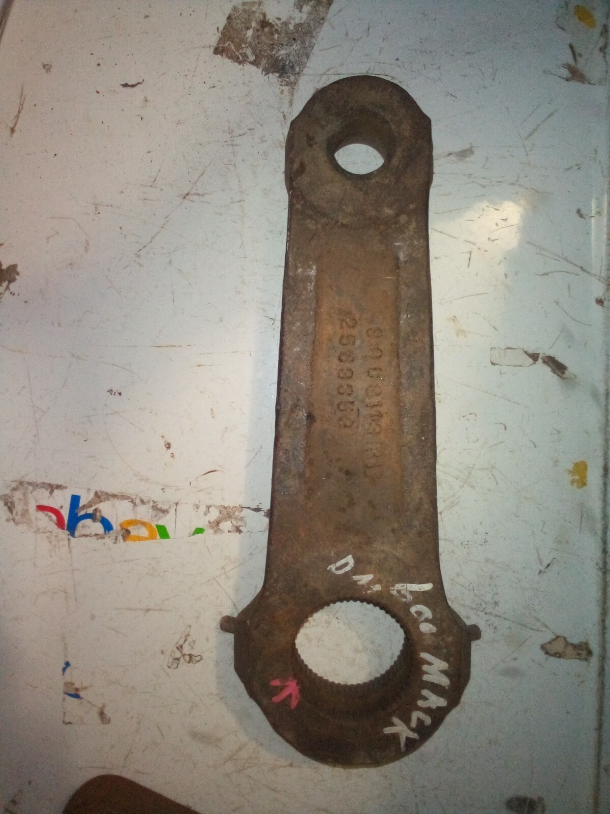 Used OEM Pitman Steering Arm for Mack DM600 9QC3113P1