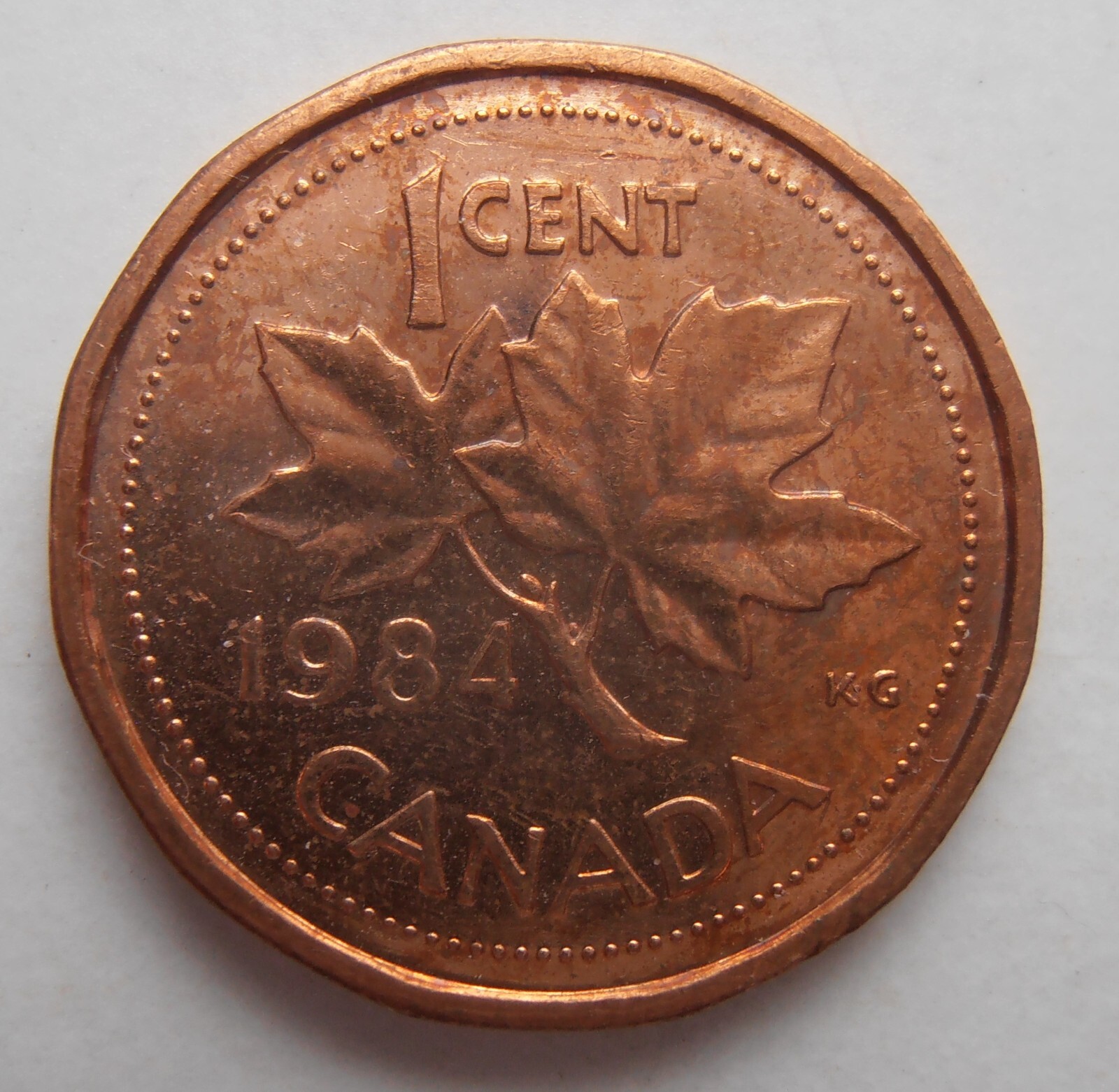 1984 CANADA 1 CENT UNCIRCULATED