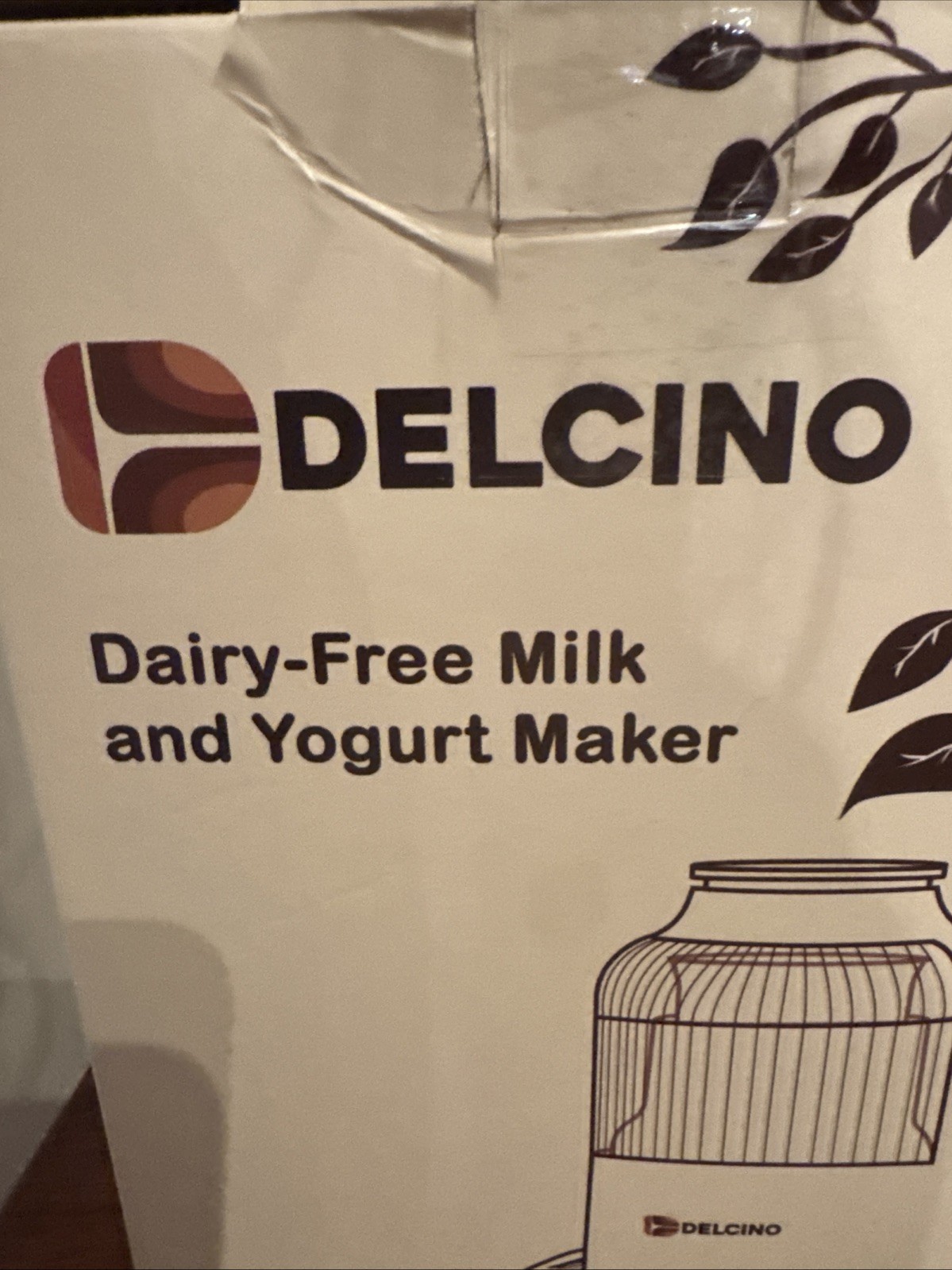 Delcino Dairy Free Nut Milk Maker Machine & Yogurt Maker Machine - 27 Oz