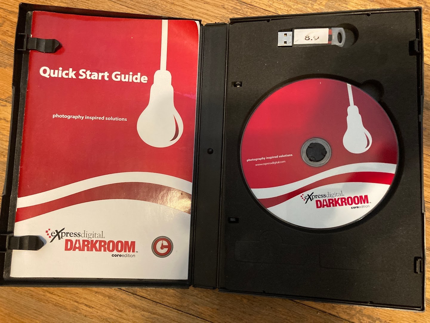 DARKROOM Software Core Edition 8.9 ExpressDigital w/CD & USB Sentinel Key Dongle
