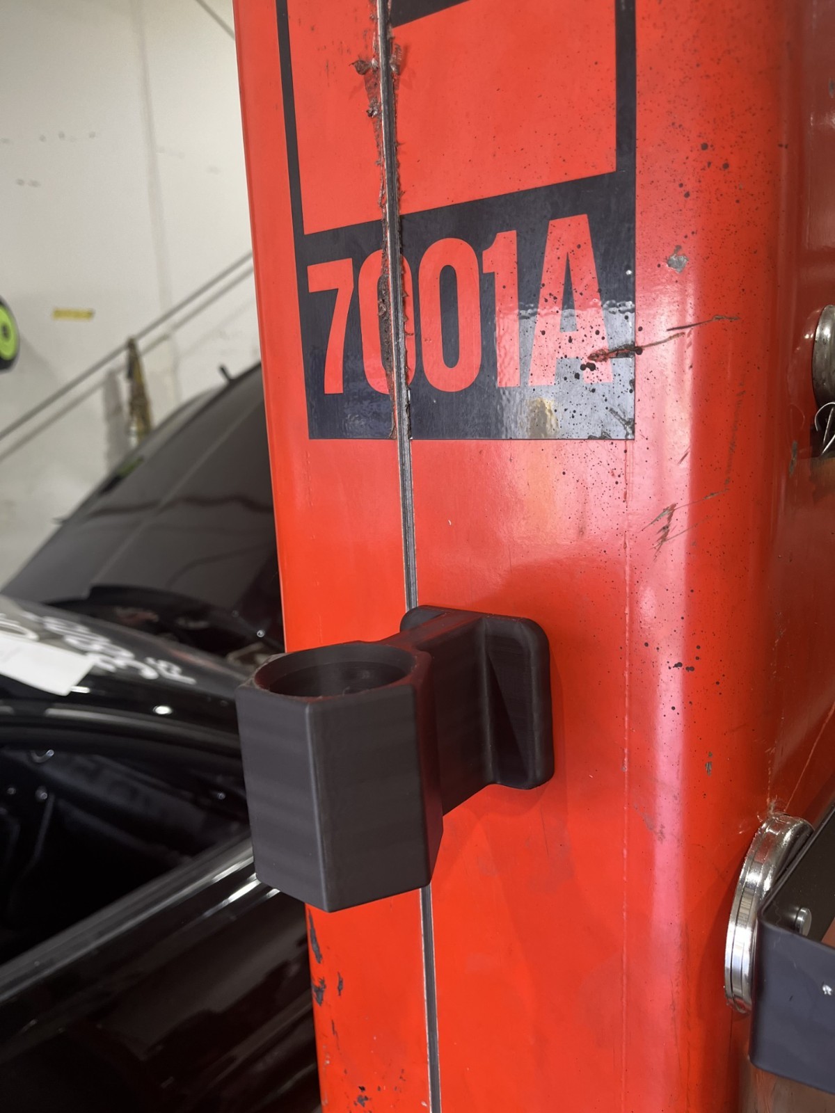 magnetic funnel holder/drain Rack/ Tool Box Or Lift