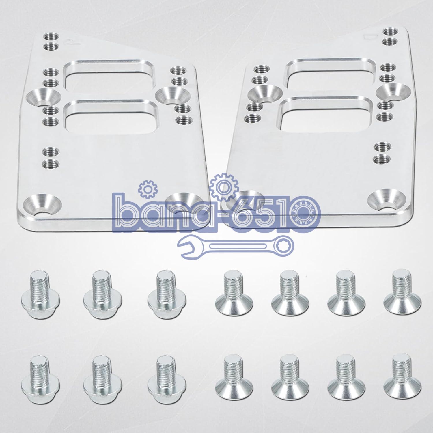 Motor Mounts Adapter Plates Swap Bracket Small Block for LS Engine Conversion