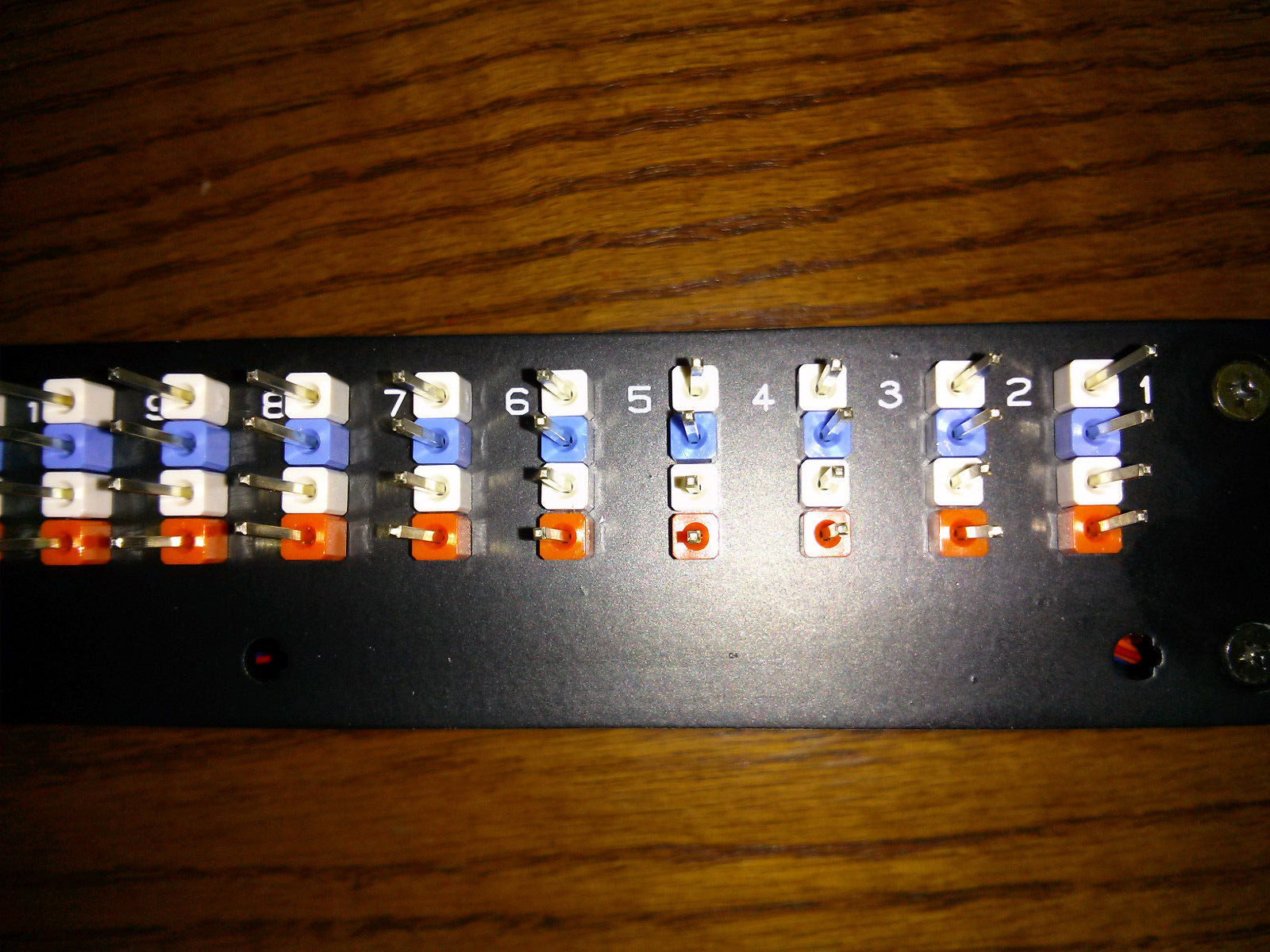 ADC MPPGDXBA2 Patch Panel 4 Wire RJ48c, 28 Position RJ48c Wire Wrap
