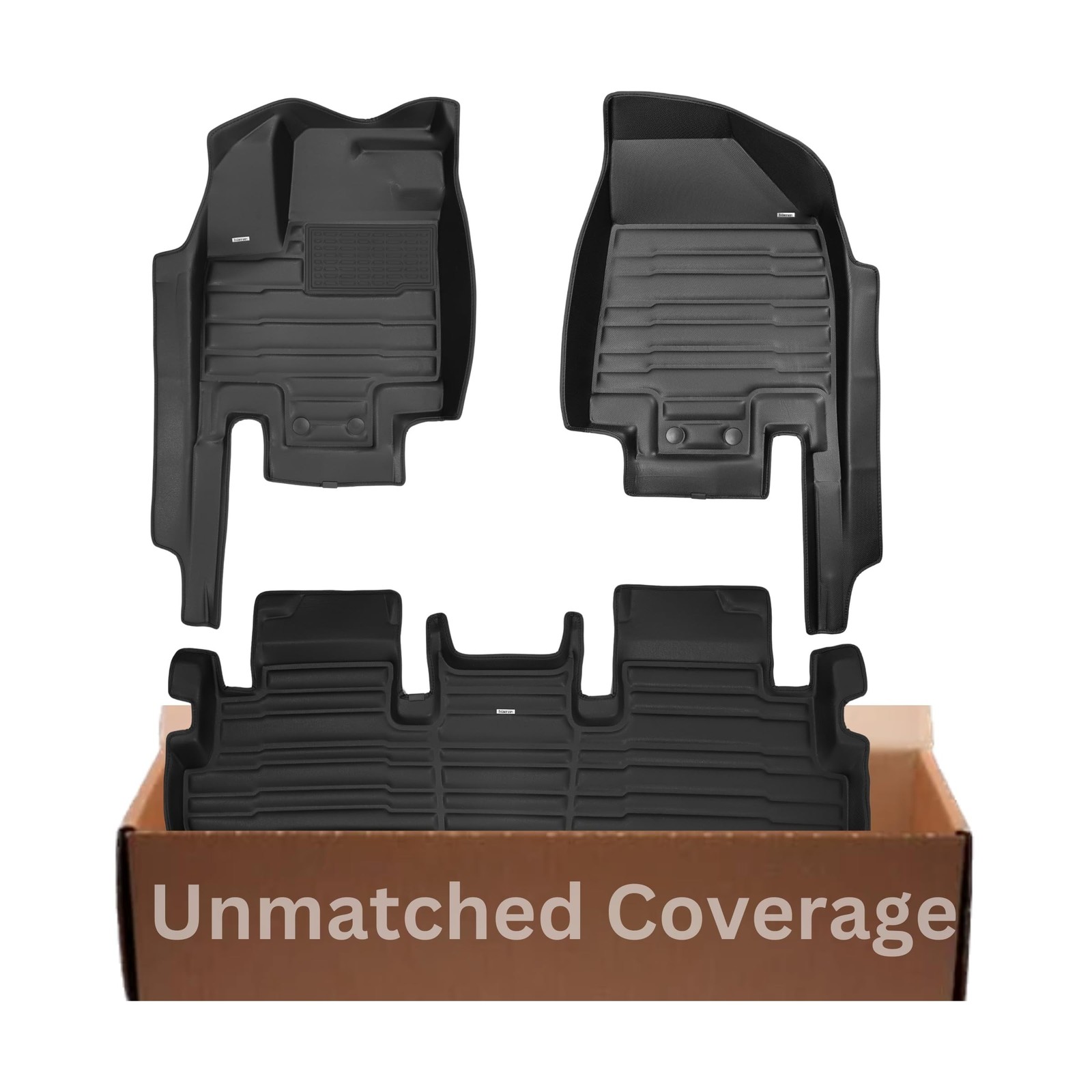 Custom Fit Floor Mats for Nissan Frontier Crew Cab (2022-2026) by Mat Up! | M...