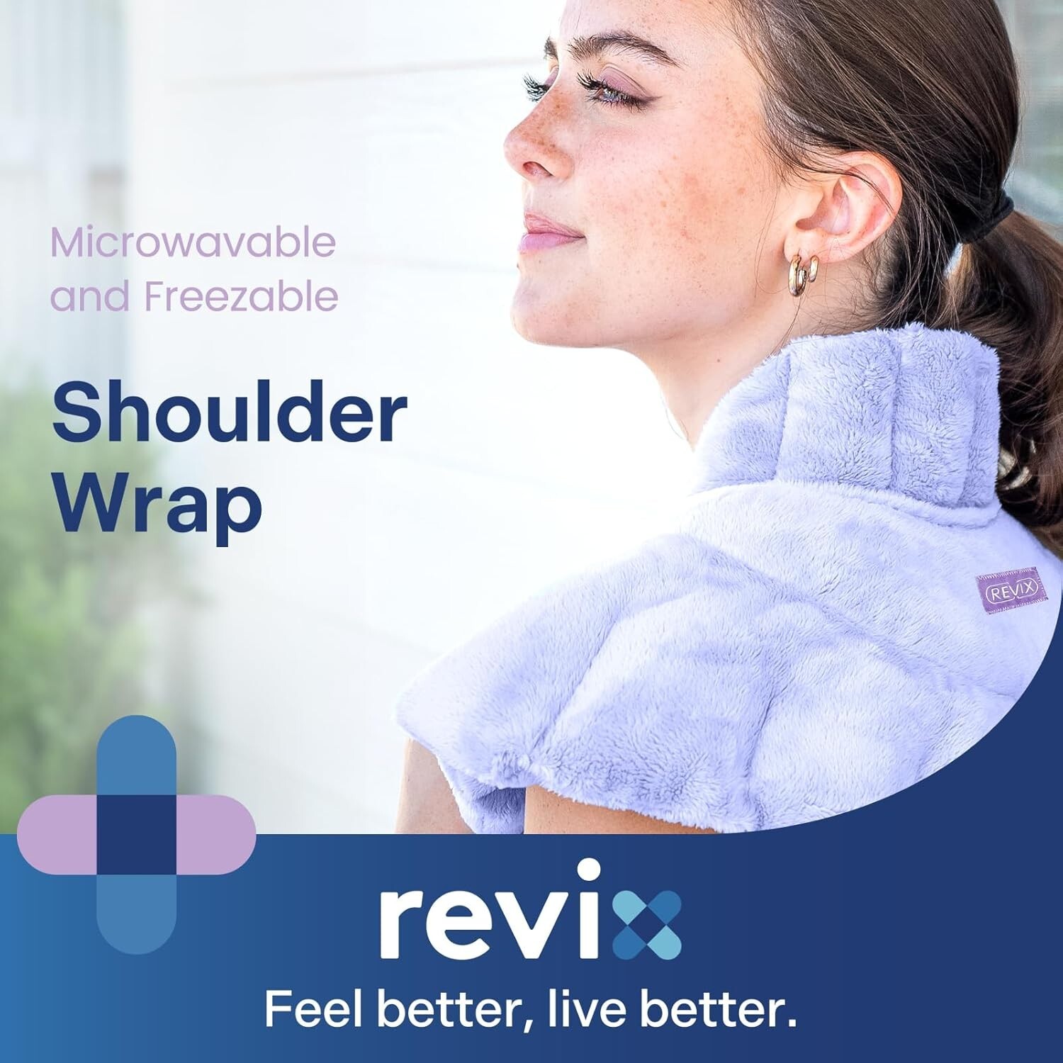 Scented Microwavable Neck and Shoulder Wrap - Herbal Aromatherapy Relief