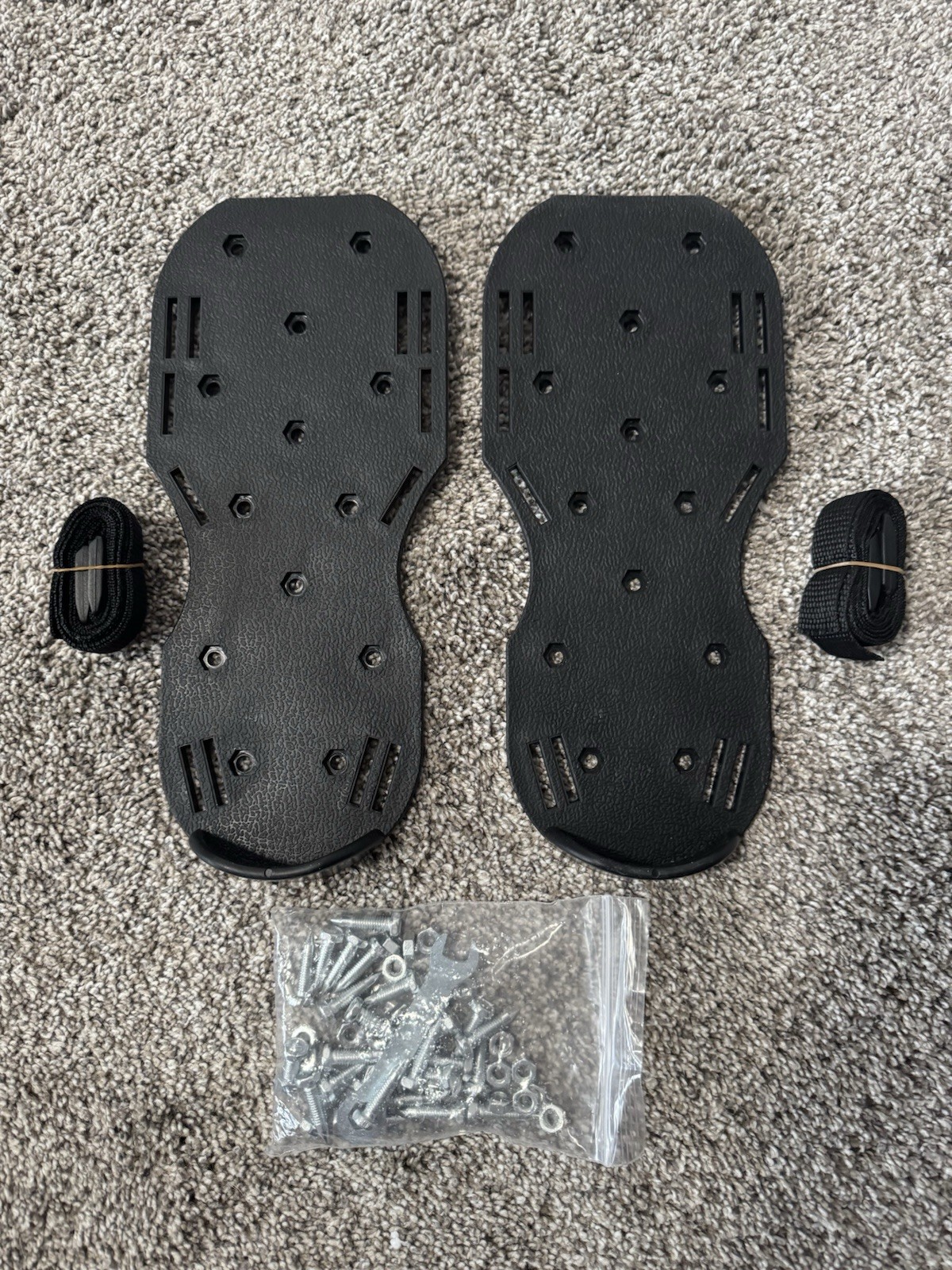 Spiked Shoes With 3/4” Short Spikes Perfect For Epoxy Floor, Overlays