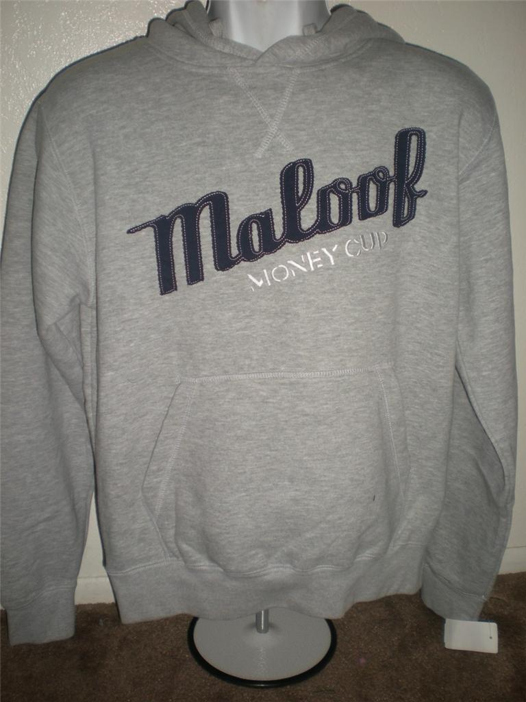 NEW-MENDED Maloof Money Cup Skater YOUTH size 10/12 Medium Gray Hoodie