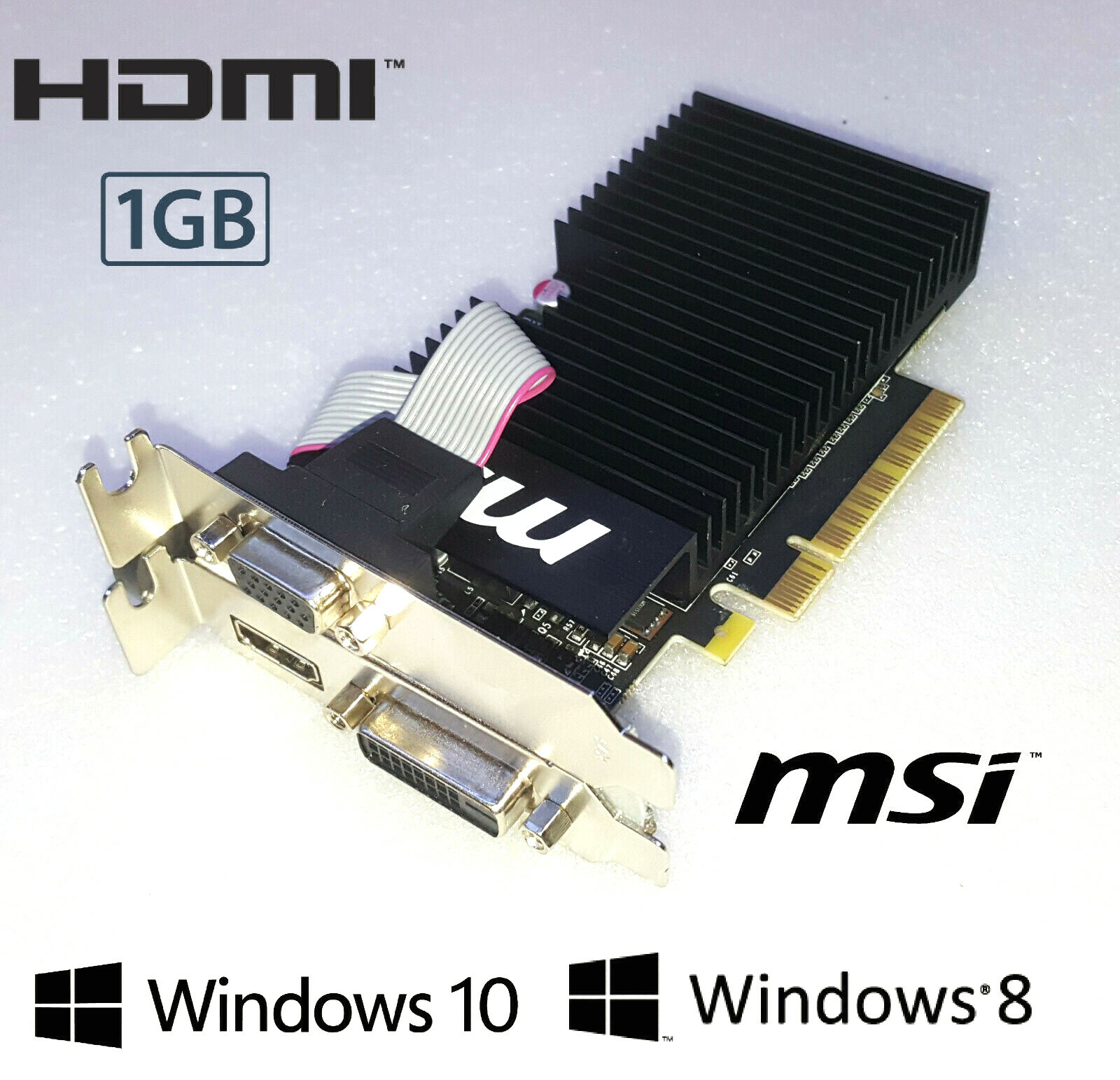 Dell Optiplex 3020 7010 7020 9010 7020 1GB SFF/SLIM Windows 11 HDMI Video Card