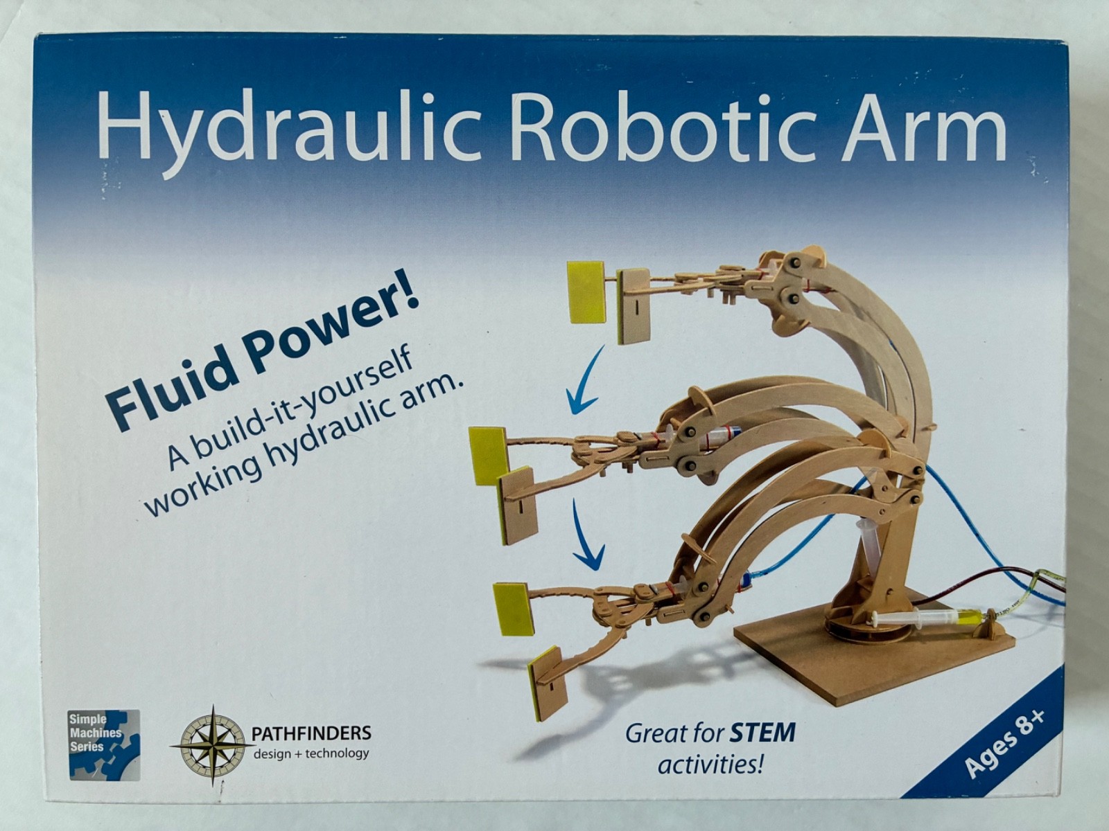 Hydraulic Robotic Arm STEM Building Kit