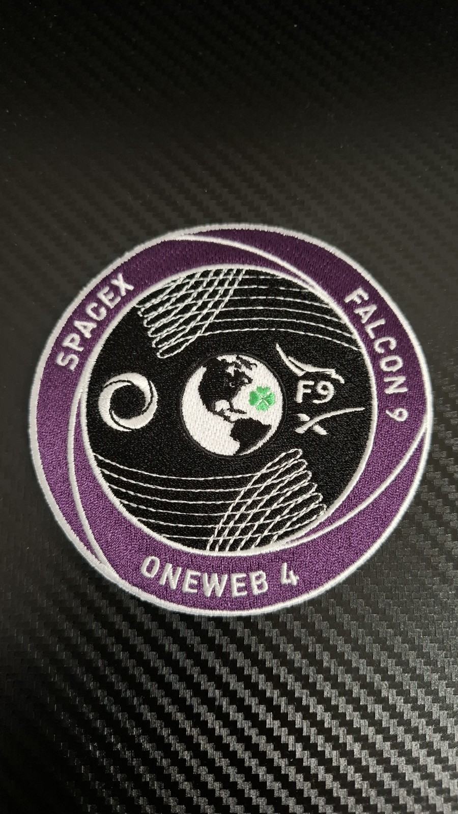 SpaceX Employee Patch One Web 4 Falcon 9