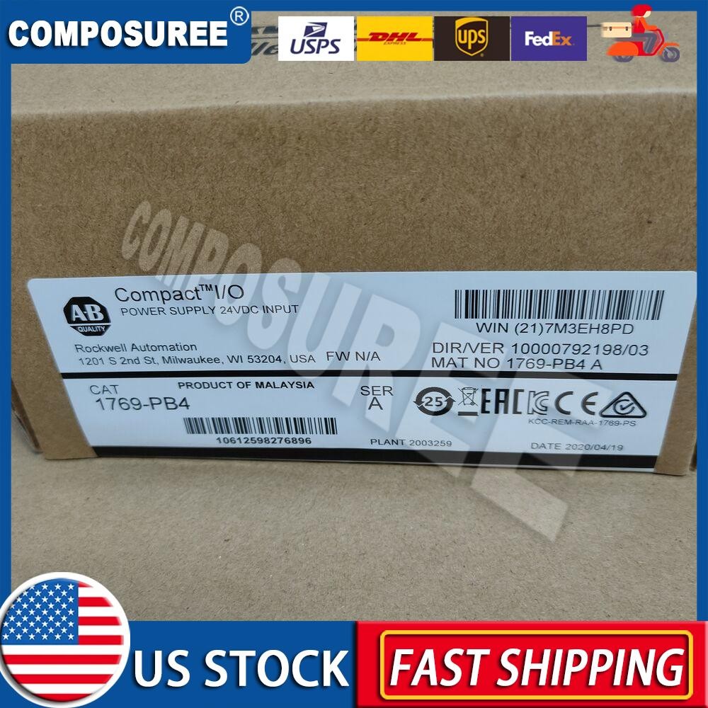 Allen-Bradley AB 1769-PB4 CompactLogix Power Supply 1769PB4 New Factory Sealed