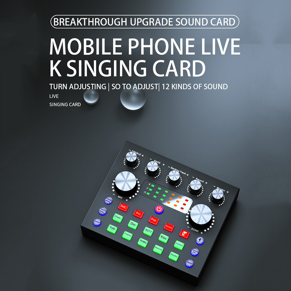 Mini Bluetooth Audio Music Mixer Sound Mixing Console Amplifier Studio