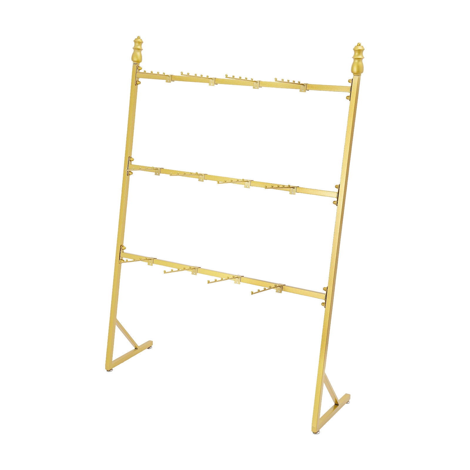 Lingerie Stand Shelves, Bra Gold Rack, Carbon Steel Underwear Display Stands