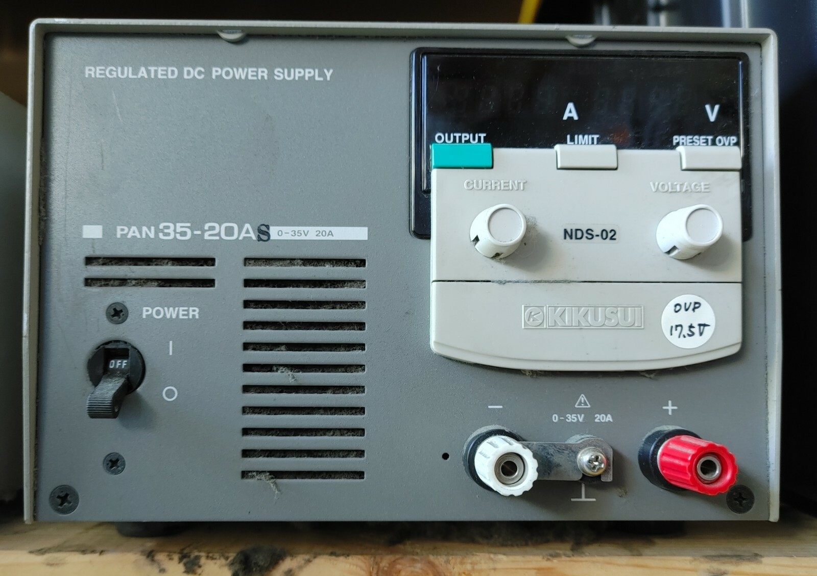 Kikusui PAN 35-20AS Regulated DC Power Supply w/warranty Free Shipping