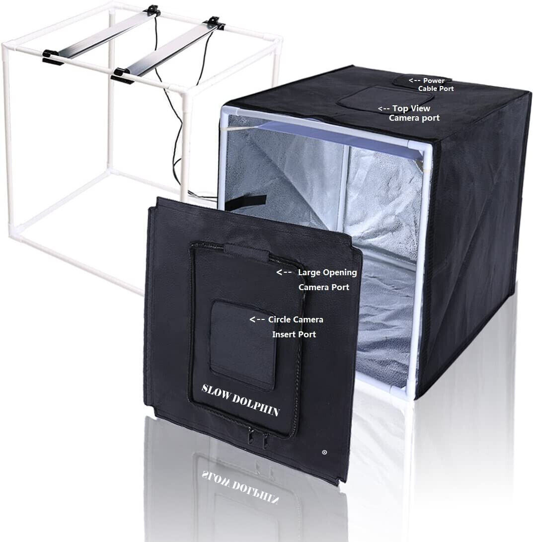 Photo Light Box 16x16 in Photo Studio Professional Photography Tent LED Light