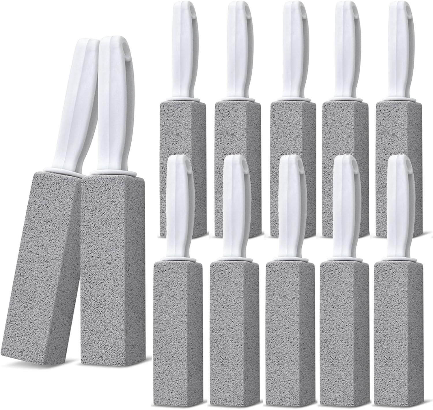Pumice Stone Toilet Bowl Cleaner, Toilet Pumice Stone with Handle for To