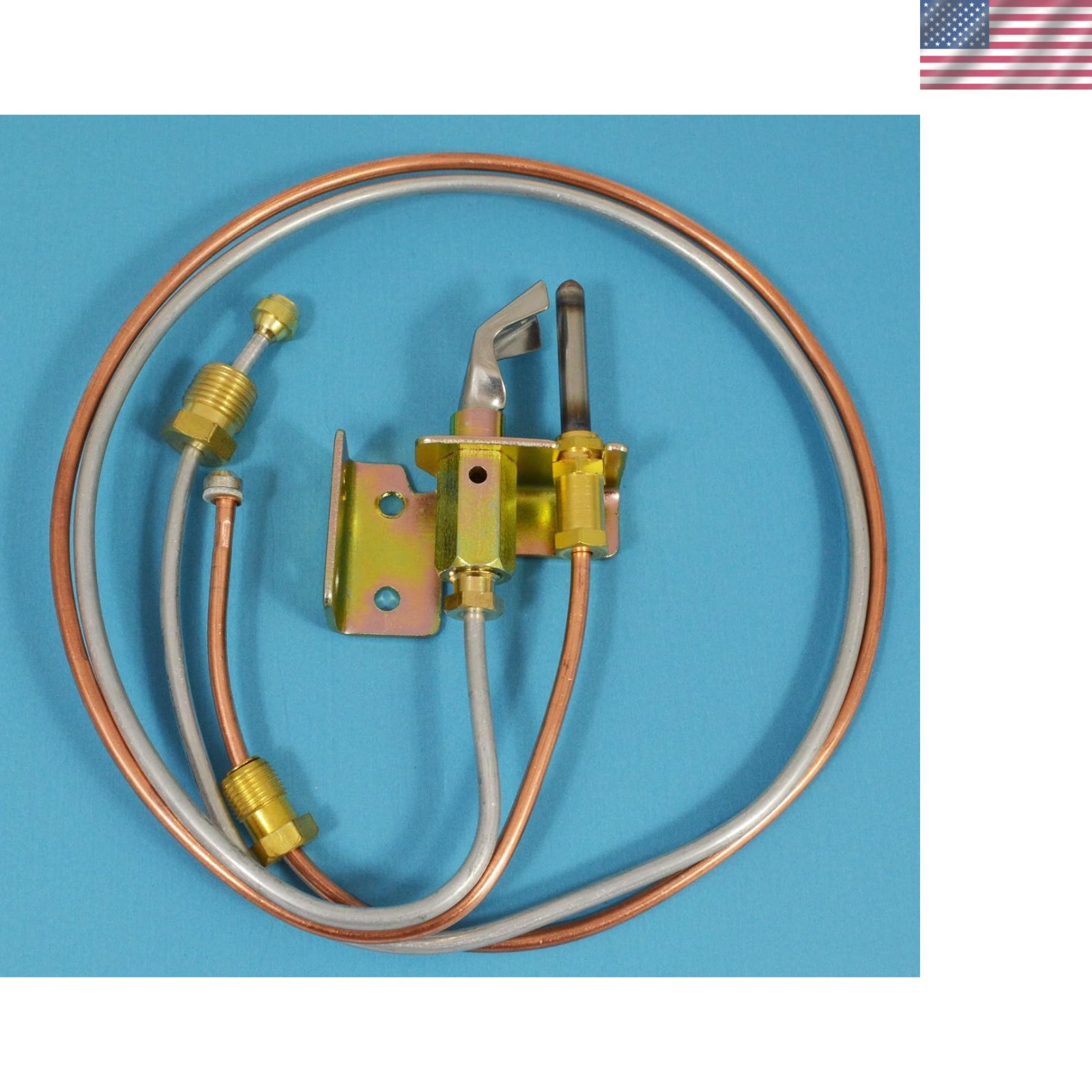 Versatile Natural Gas Water Heater Pilot Assembly & Thermocouple, 24" Length