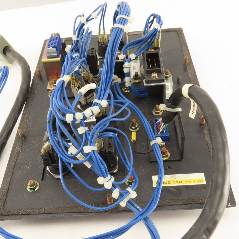 Fanuc A05B-2452C020 Operator Control Switch Board Brake Purge Teach