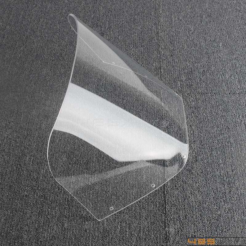 Motorcycle 11'' Headlight Windshield For Harley Dyna FXD FXDL FXDC Softail FXLRS