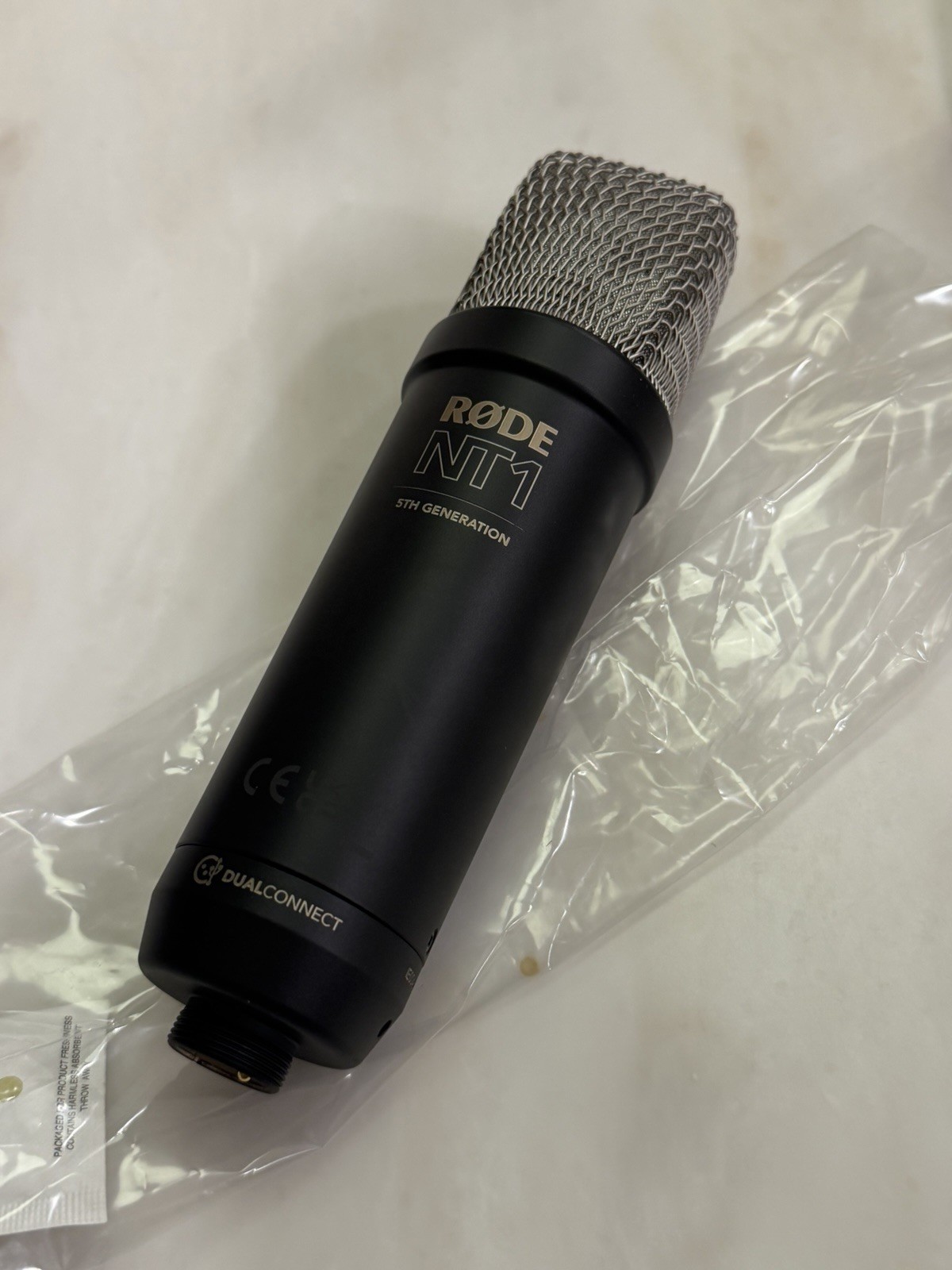 Rode NT1 5th Generation Condenser Microphone with SM6 Shockmount and Pop Filter