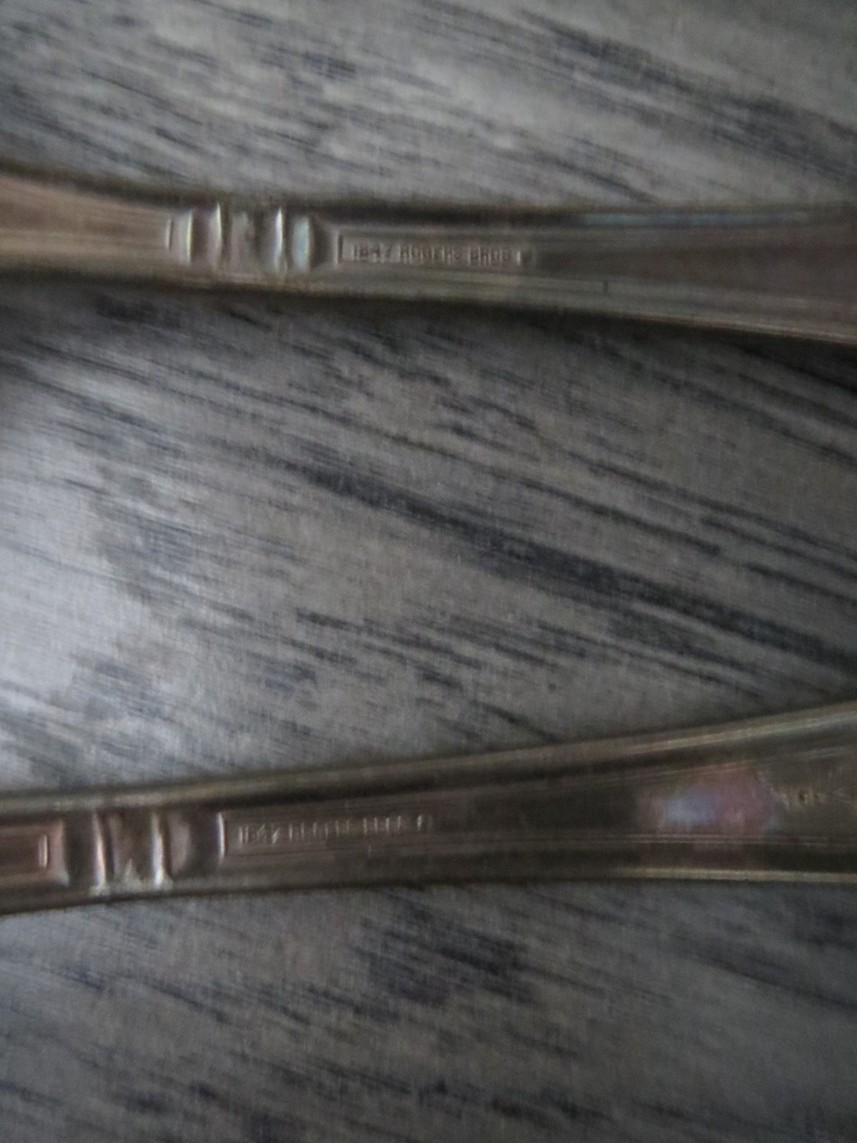1847 Rogers Bros 2 Serving Spoons